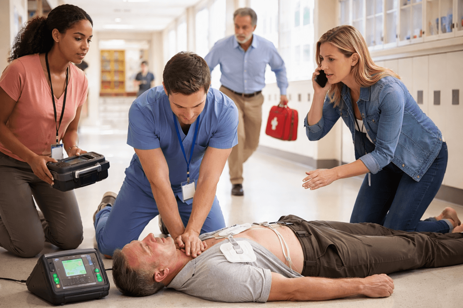AED Response in Carrollton: What School Staff Can Teach Us