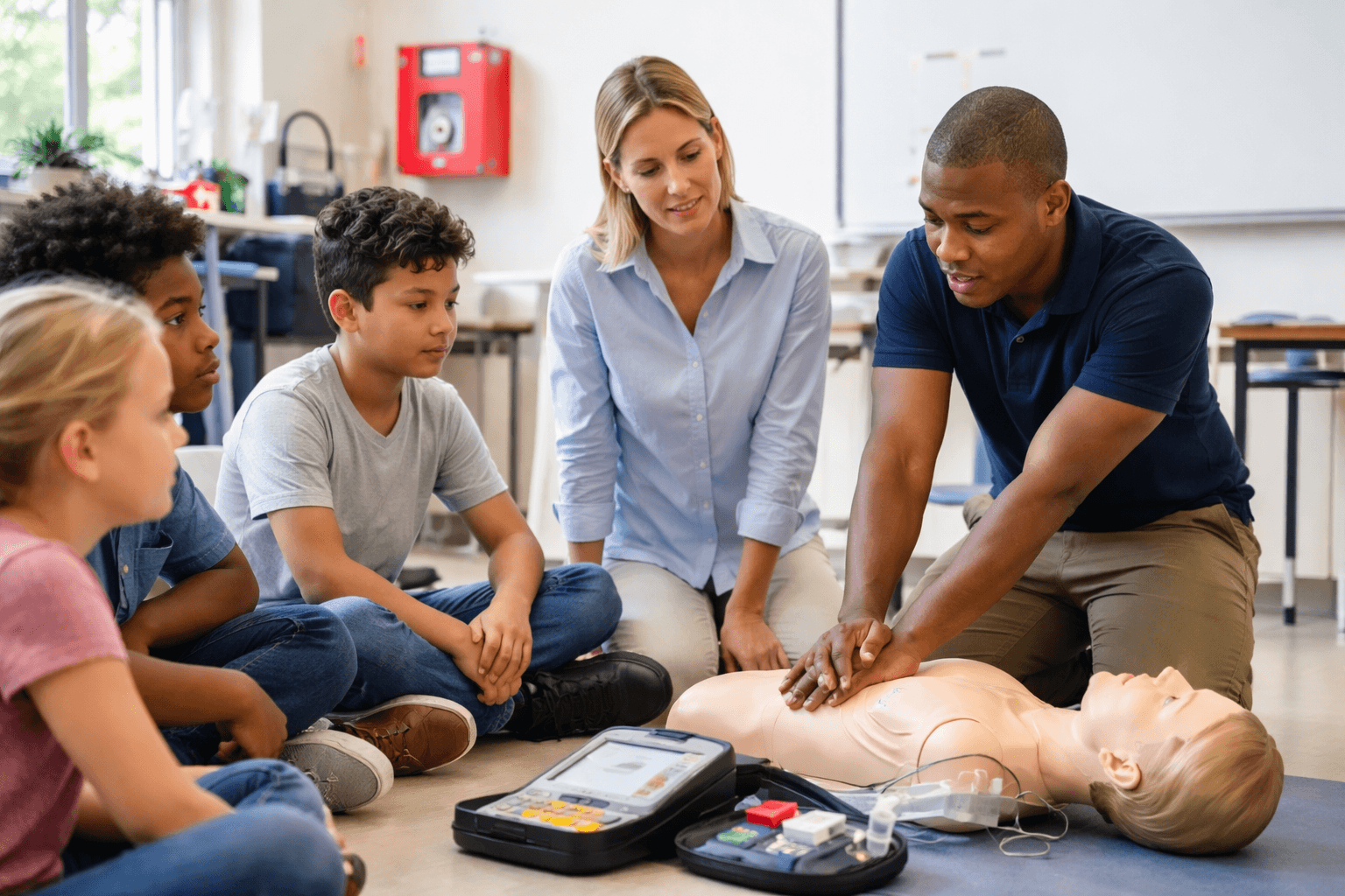Houston AED Training and School Cardiac Emergency Readiness
