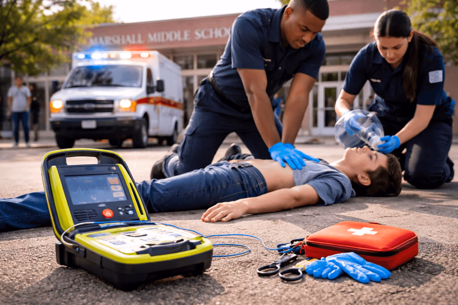 Houston AED Emergency at Marshall Middle School: What Families and Staff Should Know