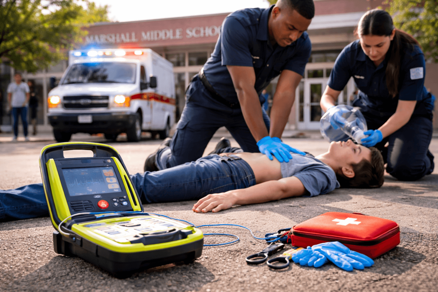 Houston AED Emergency at Marshall Middle School: What Families and Staff Should Know
