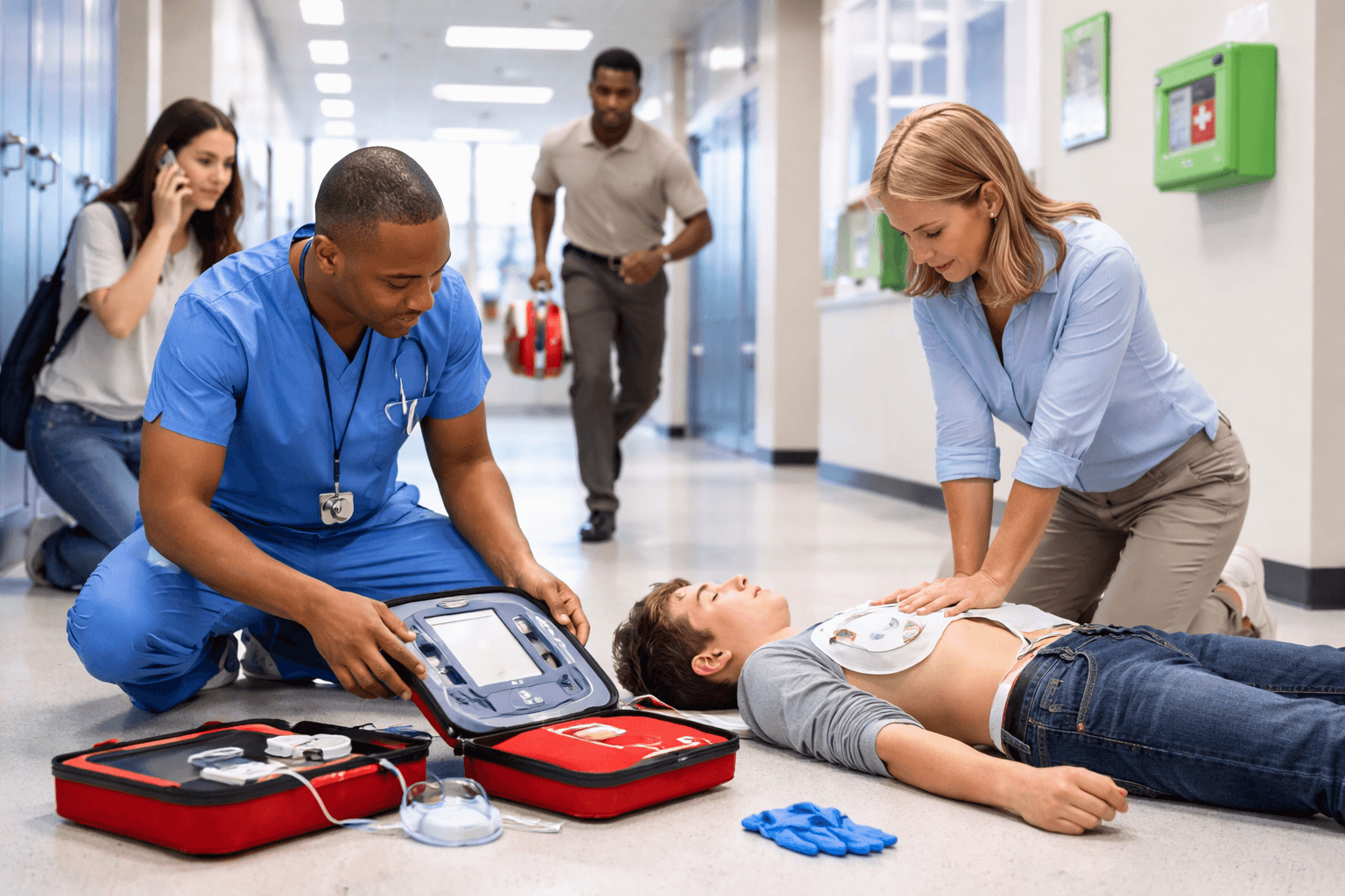 Houston AED Safety and School Emergency Response Lessons
