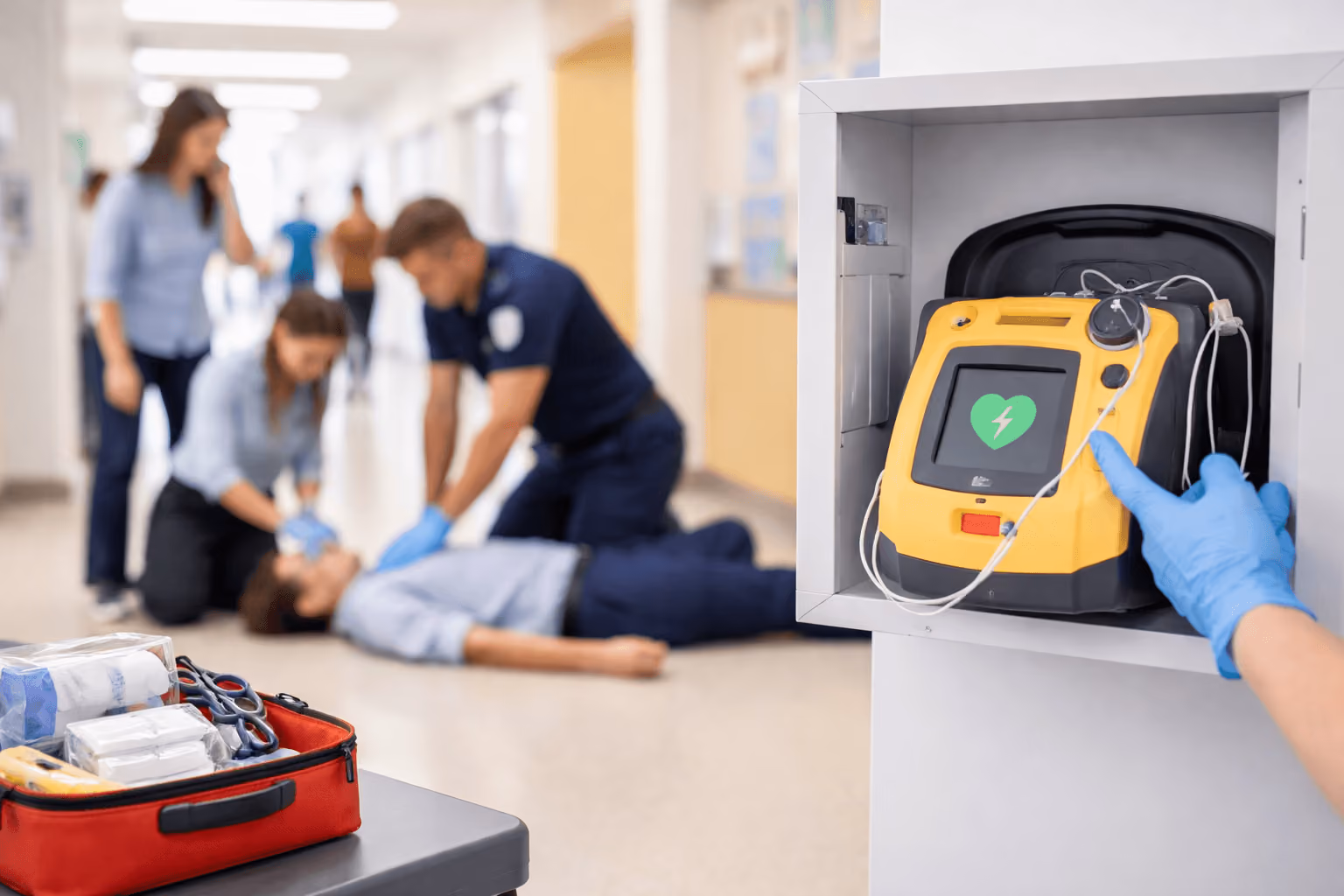 Houston AED Maintenance and School Emergency Response After a Student Death