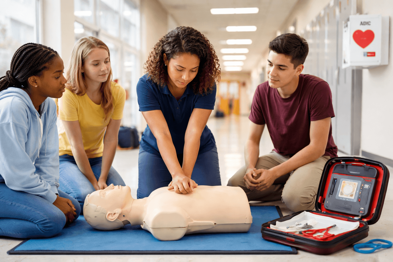 CPR Training Houston and School AED Readiness After a Student's Death