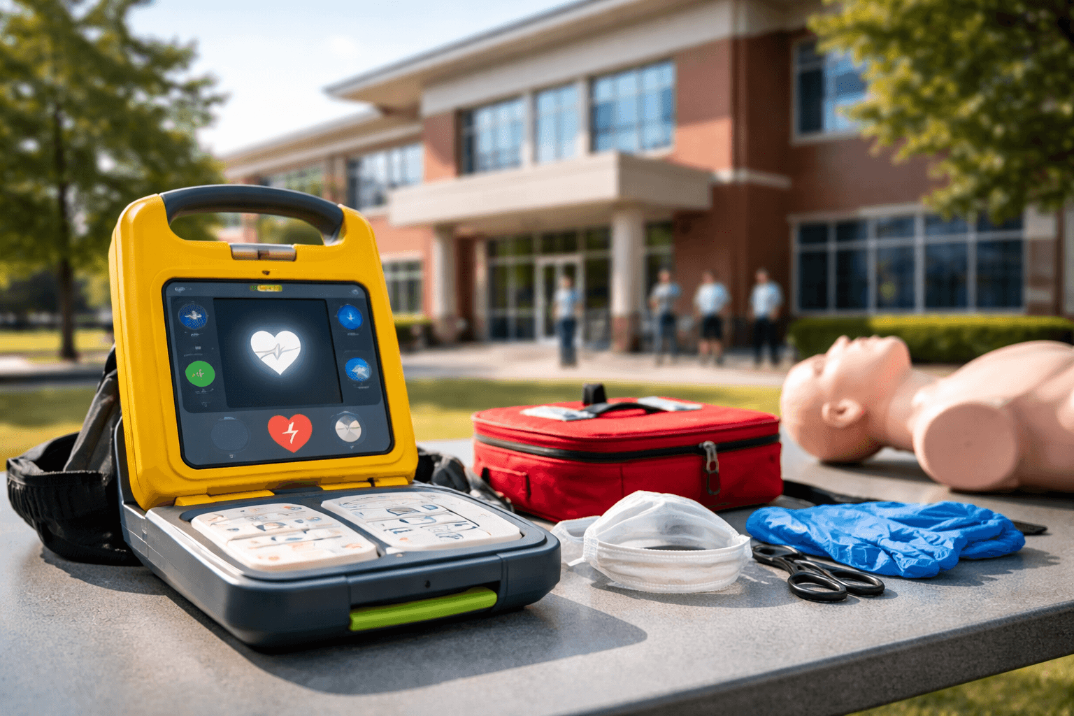 Houston AED Maintenance After a School Emergency