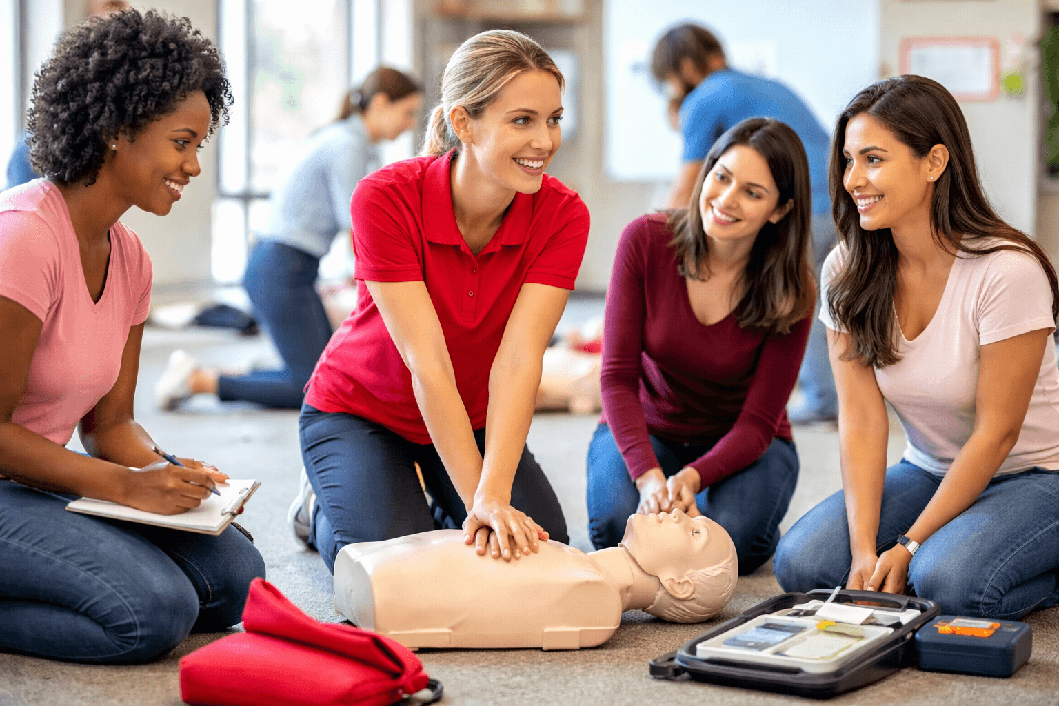 CPR Education in Midland: Go Red for Women and Local Heart Health