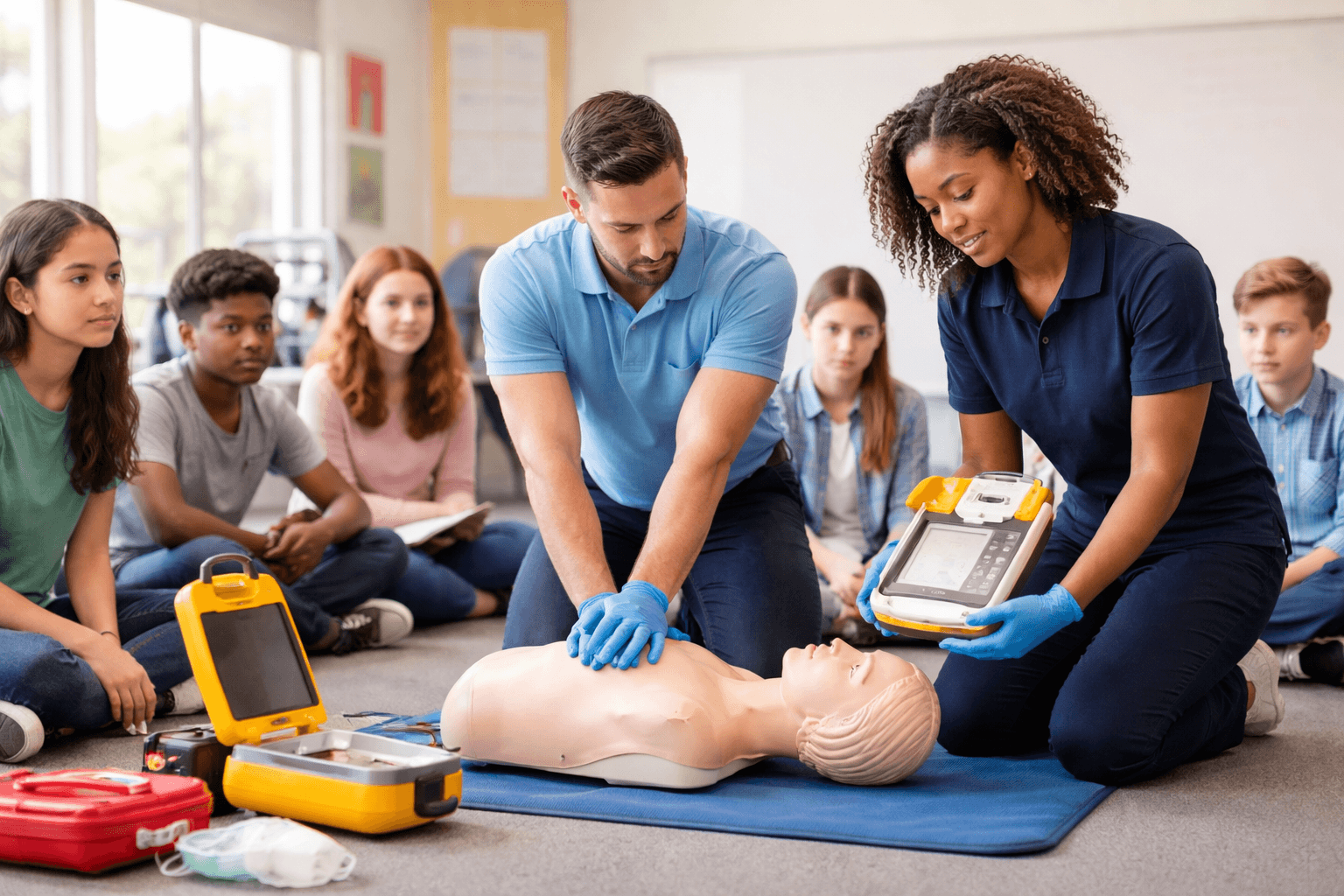 CPR AED Training Houston and School Emergency Preparedness