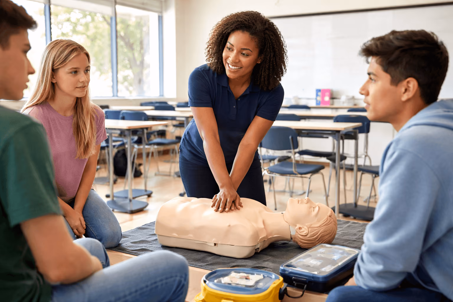 CPR Training in Dallas for Students and Schools
