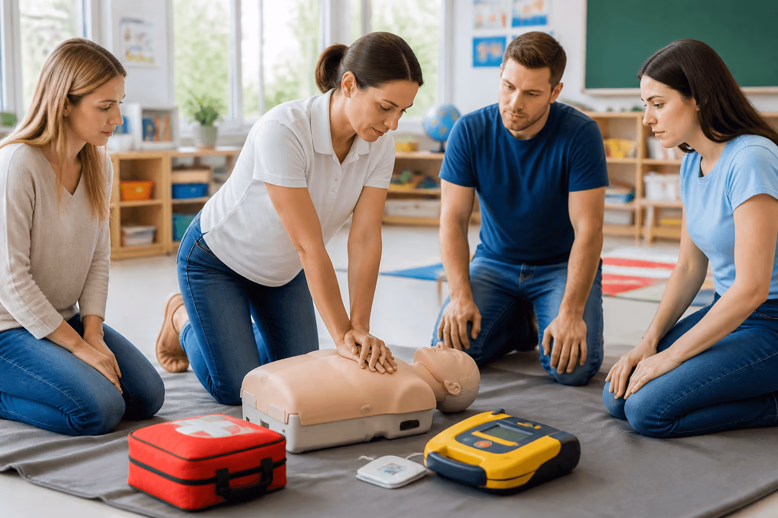 CPR in Carrollton | School Staff Response