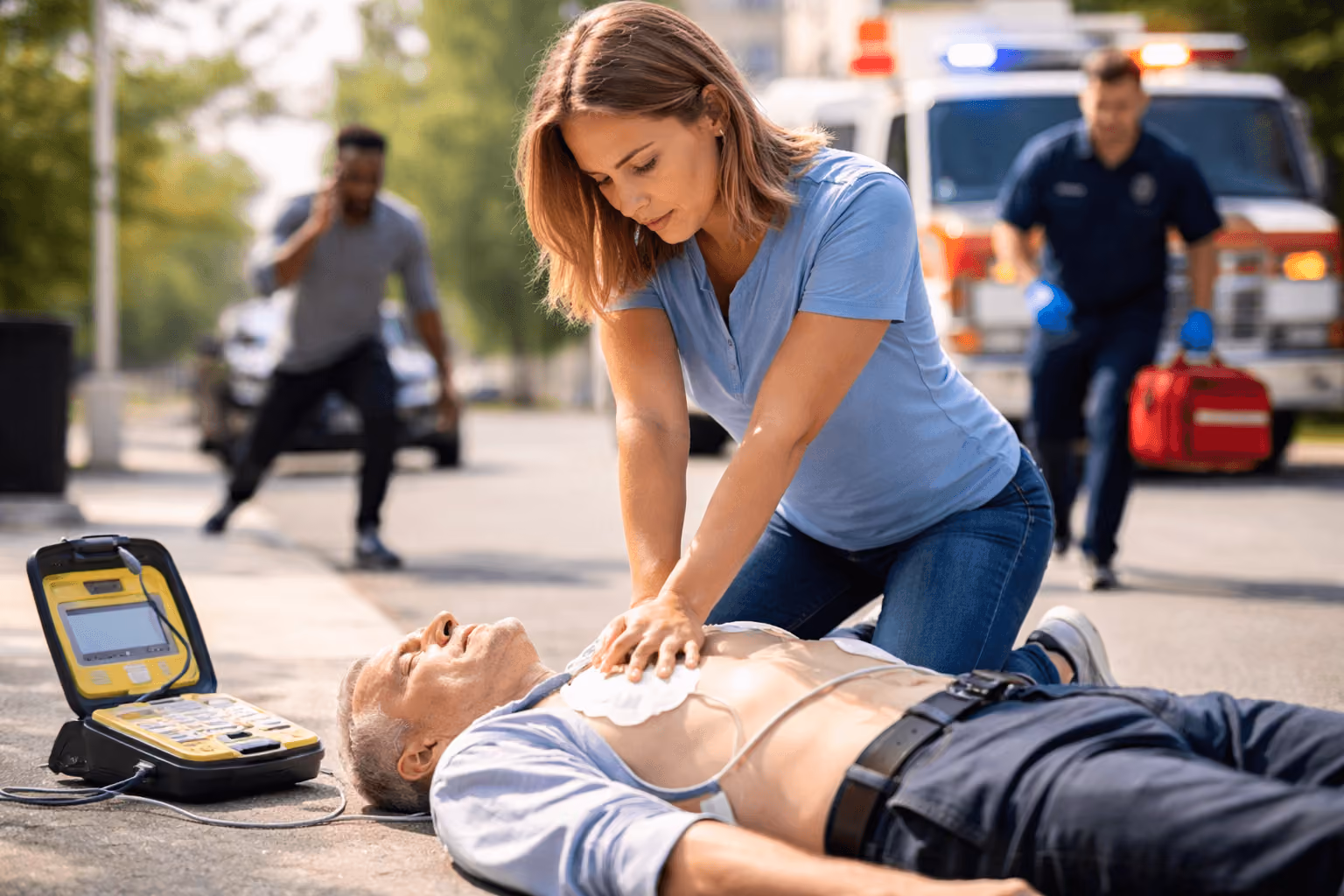 CPR in Dayton: Family Response and AED Readiness
