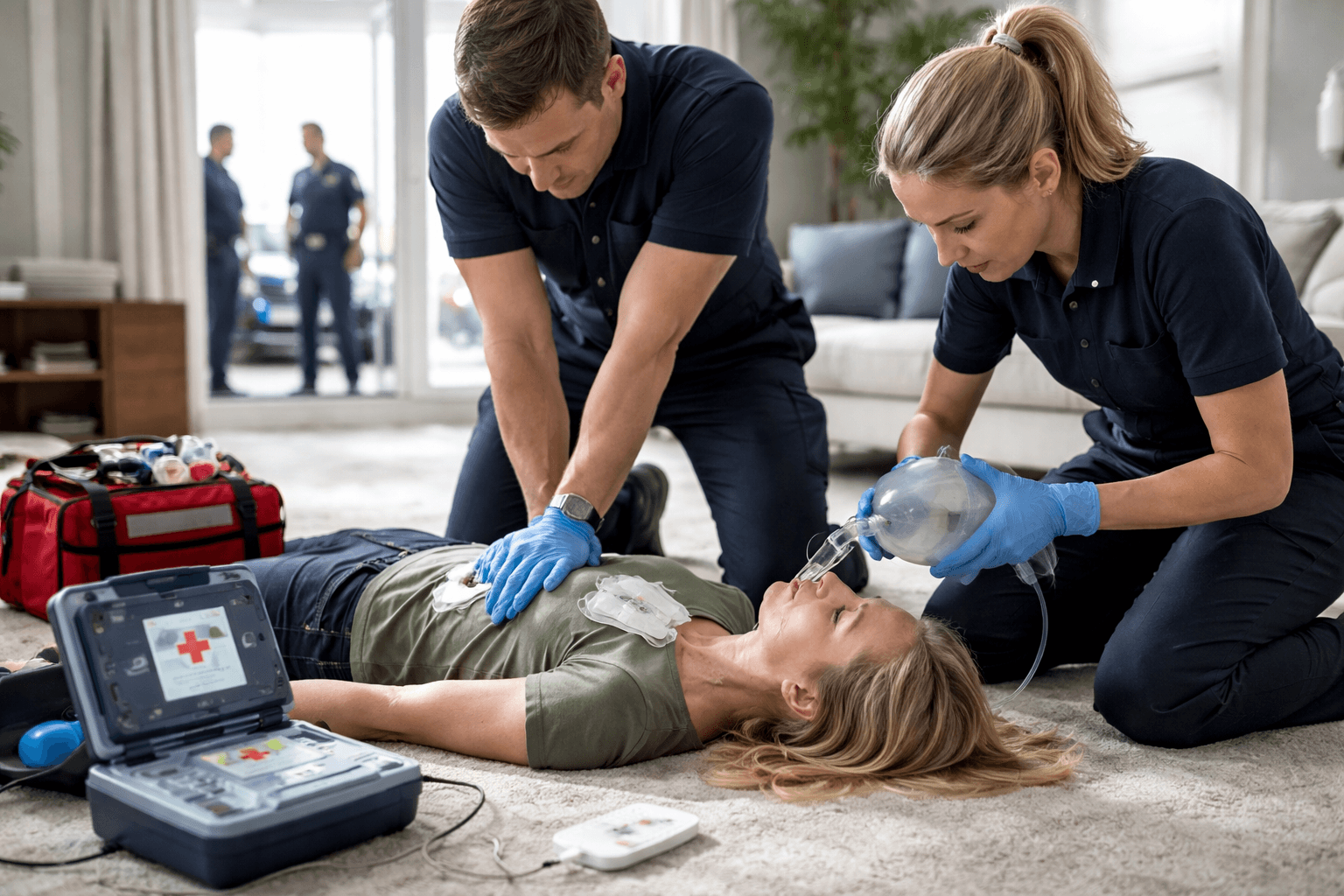 CPR Response in Midland After a Critical Emergency Call