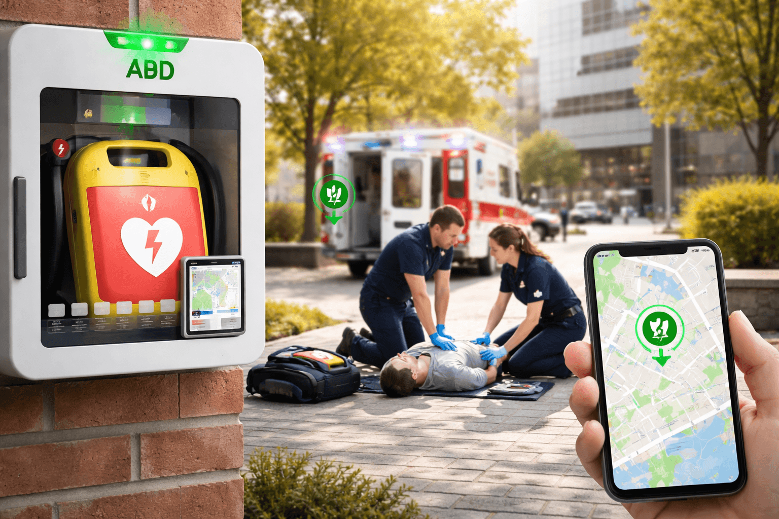 AED Network in Carrollton: Connected Response and CPR Training
