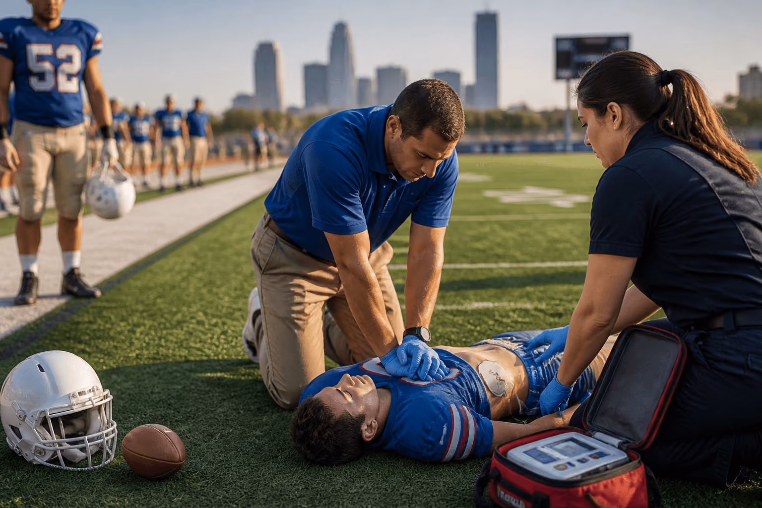 AED Rescue Story in Oklahoma City