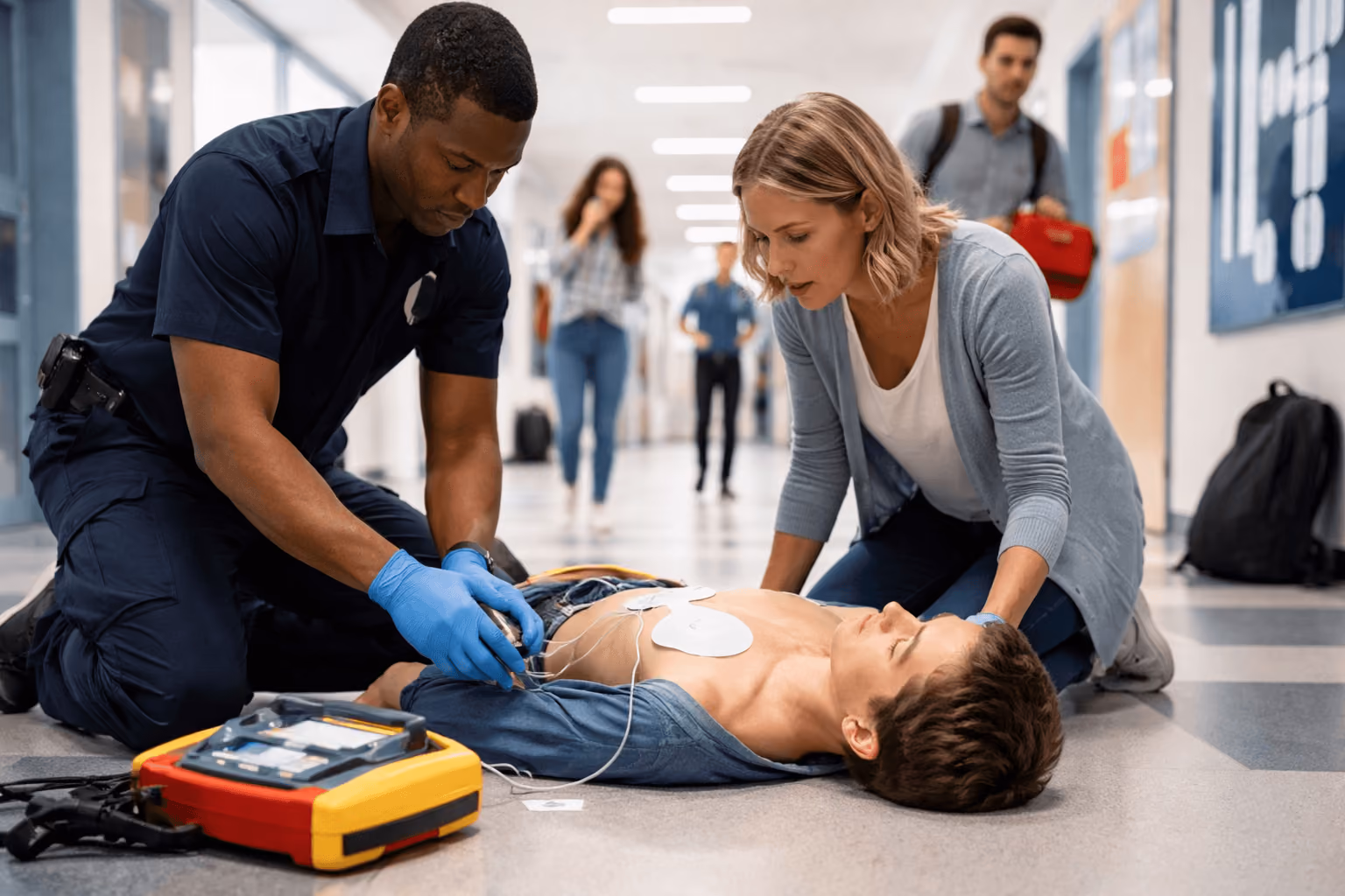 Houston AED Response and School Preparedness