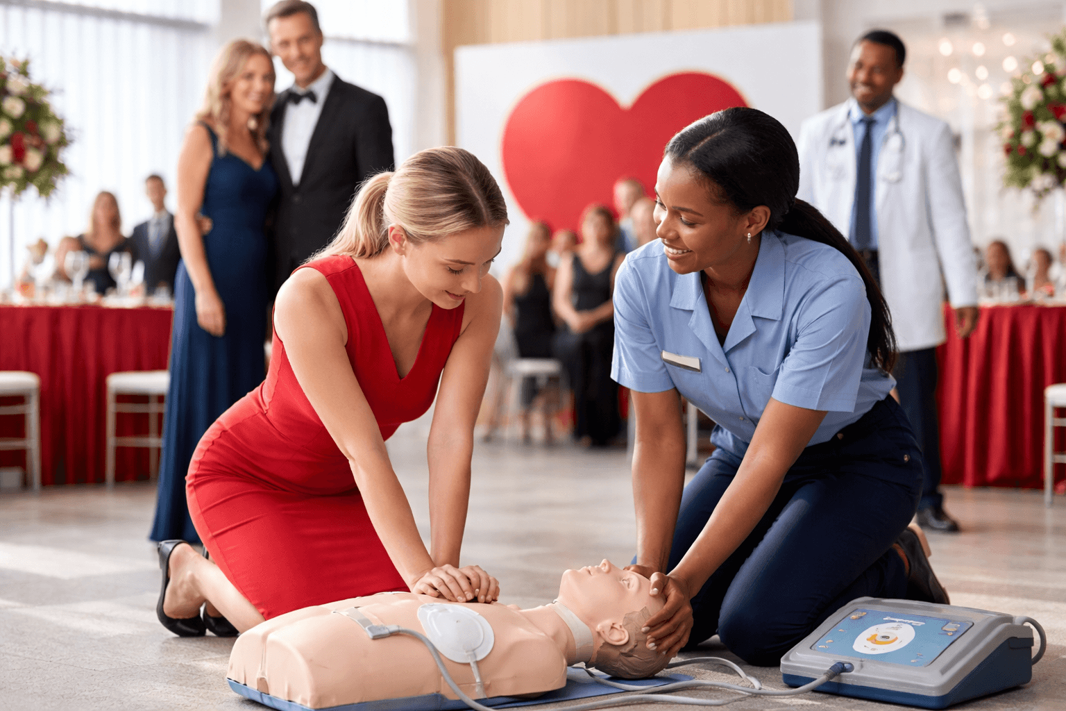 Dayton CPR Training and Heart Ball Awareness