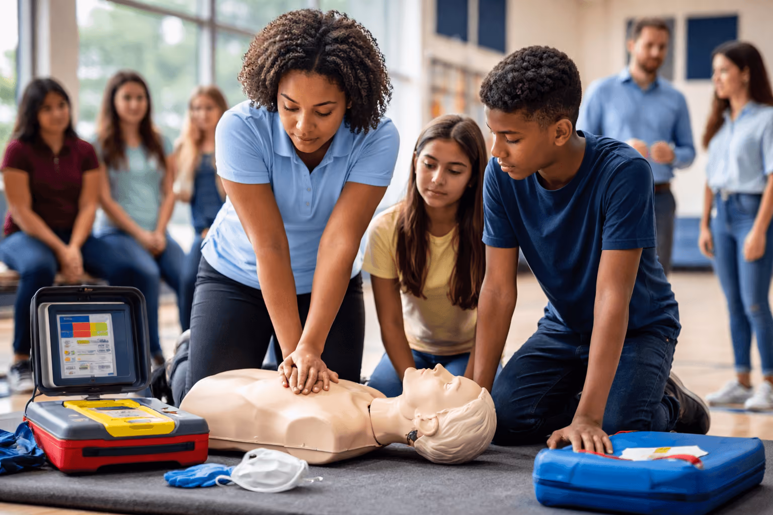 CPR and AED in Houston: School Response and Readiness
