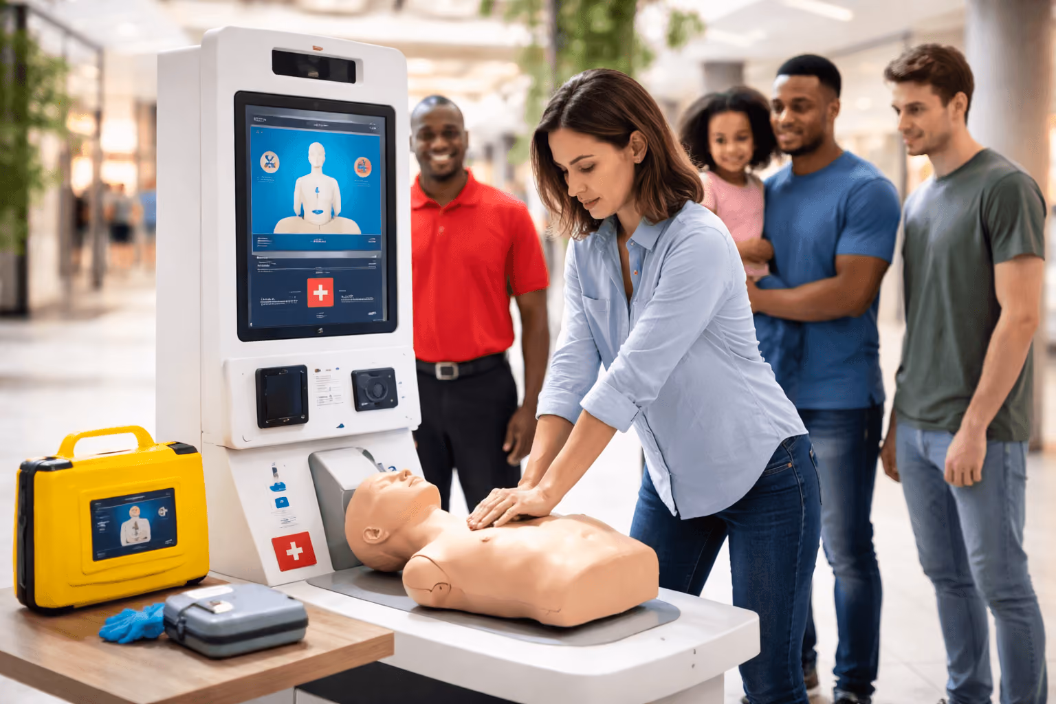 Dayton CPR Training and the New Mobile Kiosk