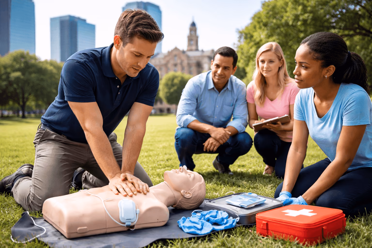 Fort Worth CPR Training for Project ADAM Readiness