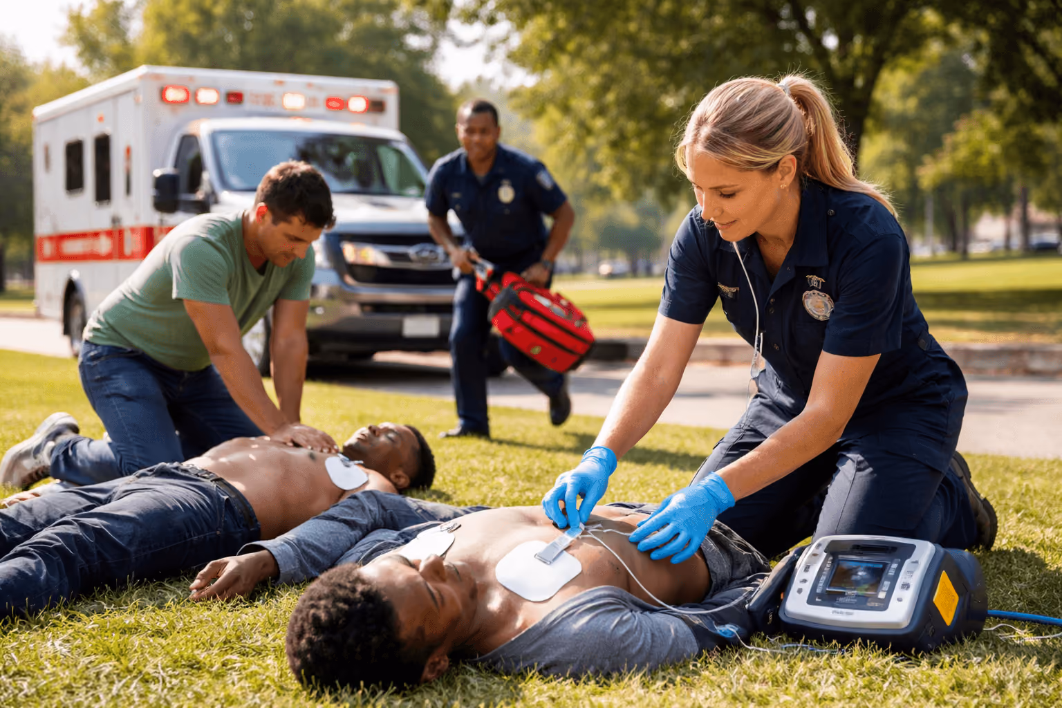 Houston AED Response and School Preparedness in Houston