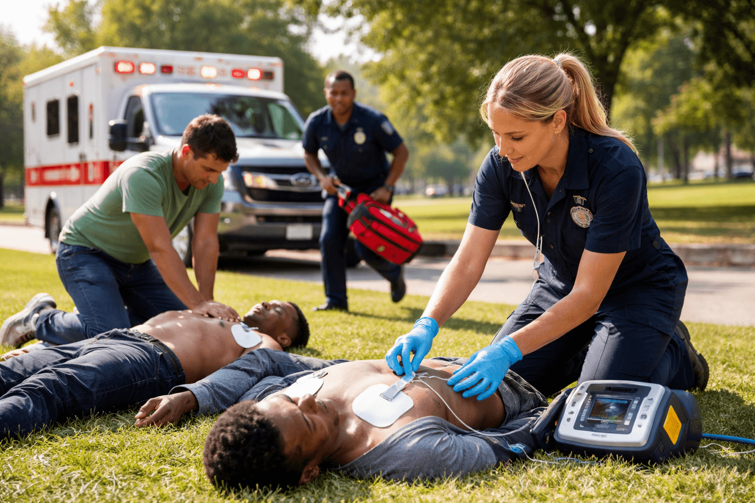 Houston AED Response and School Preparedness in Houston