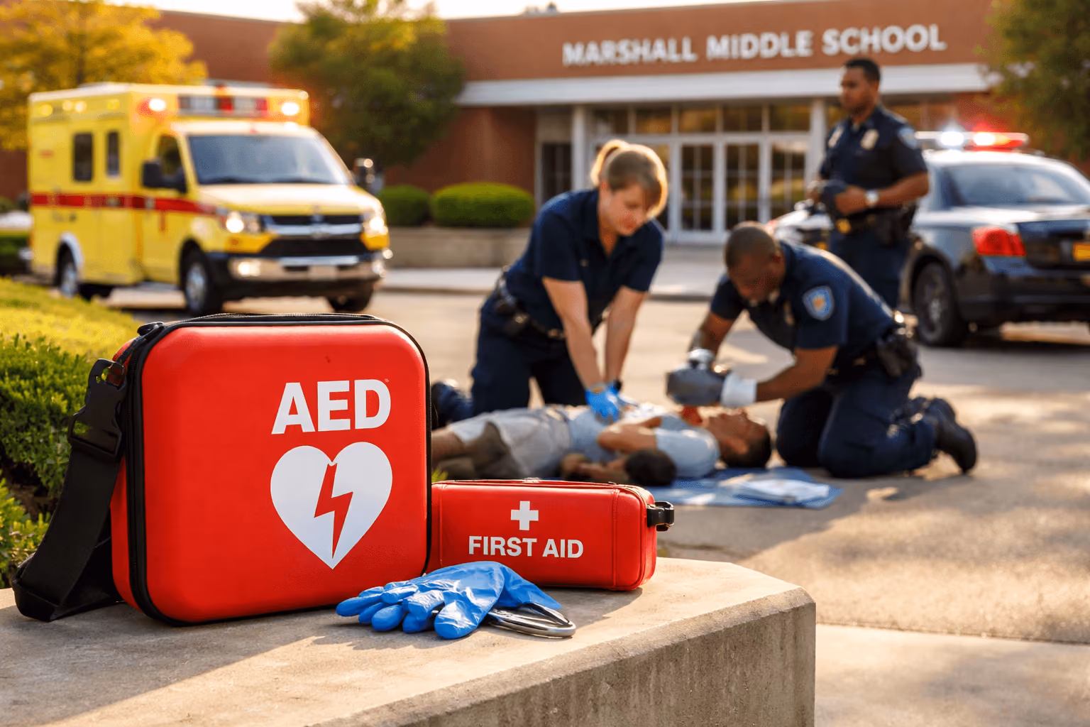 Houston AED Readiness at Schools