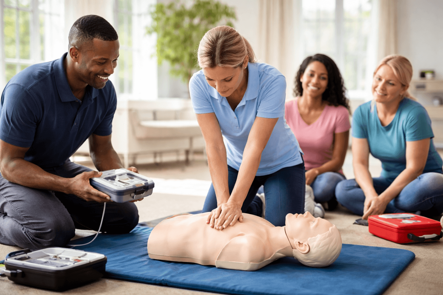 CPR Training in Dayton and Heart Walk Readiness