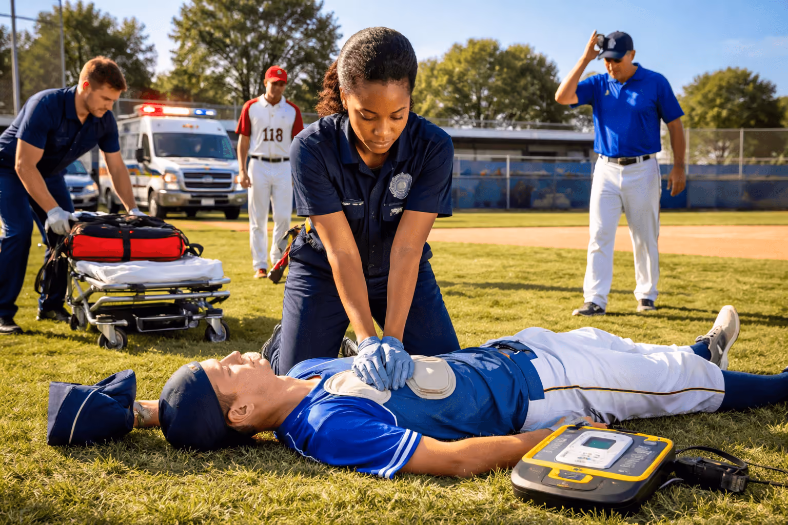 Corpus Christi CPR Response After Baseball Emergency