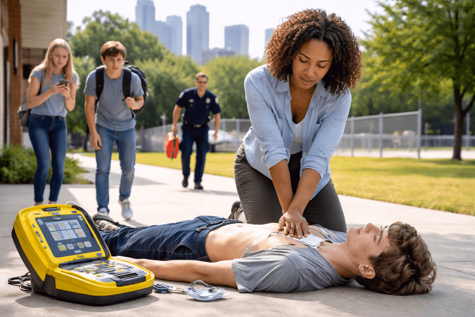 AED Failure in Houston: CPR and Emergency Response Lessons