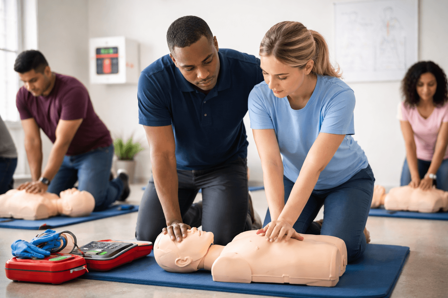 CPR Training in Houston and Texas School AED Readiness