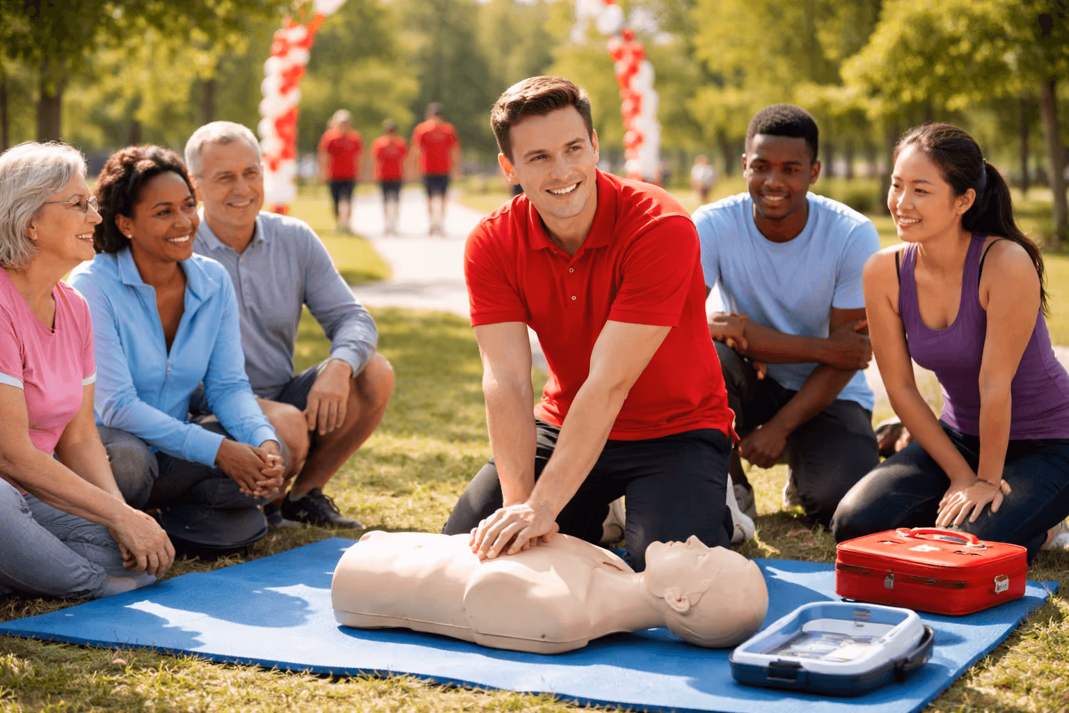 CPR Training in Dayton for Heart Walk Readiness