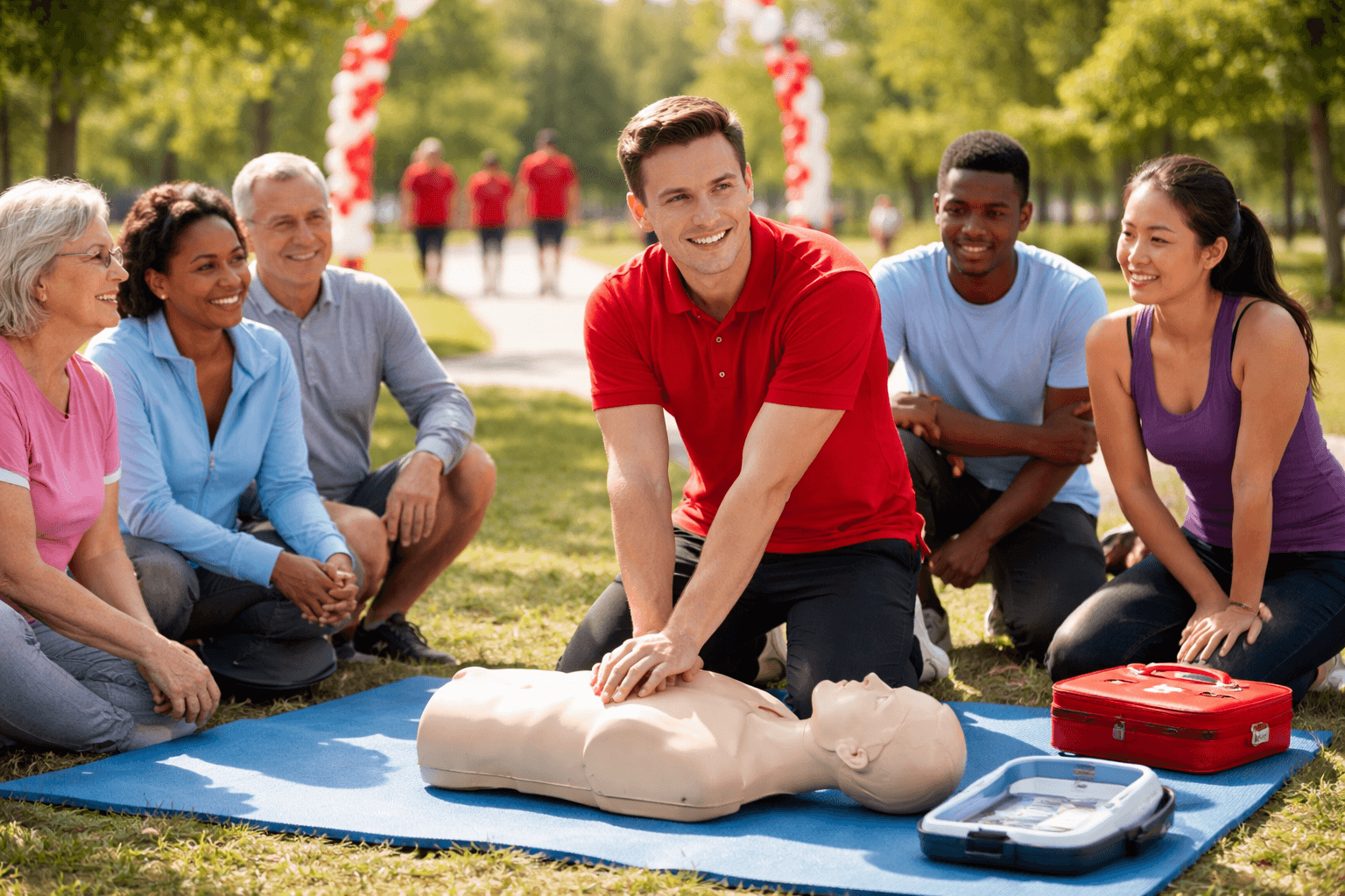 CPR Training in Dayton for Heart Walk Readiness