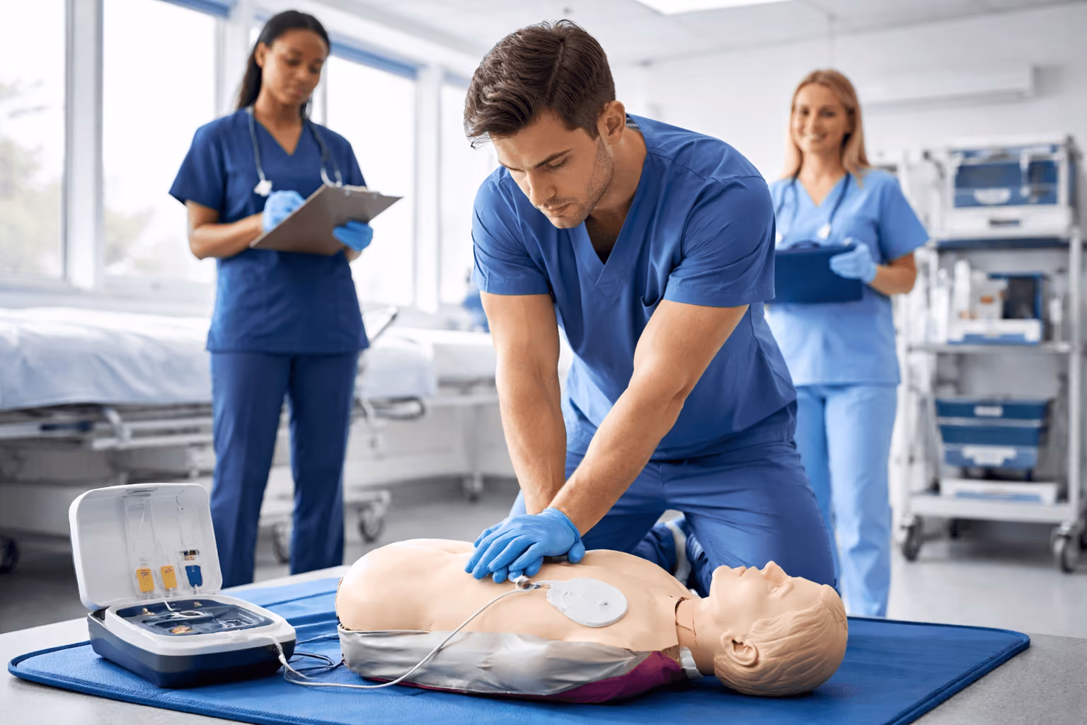 CPR Training in Midland and Hospital Skills Updates