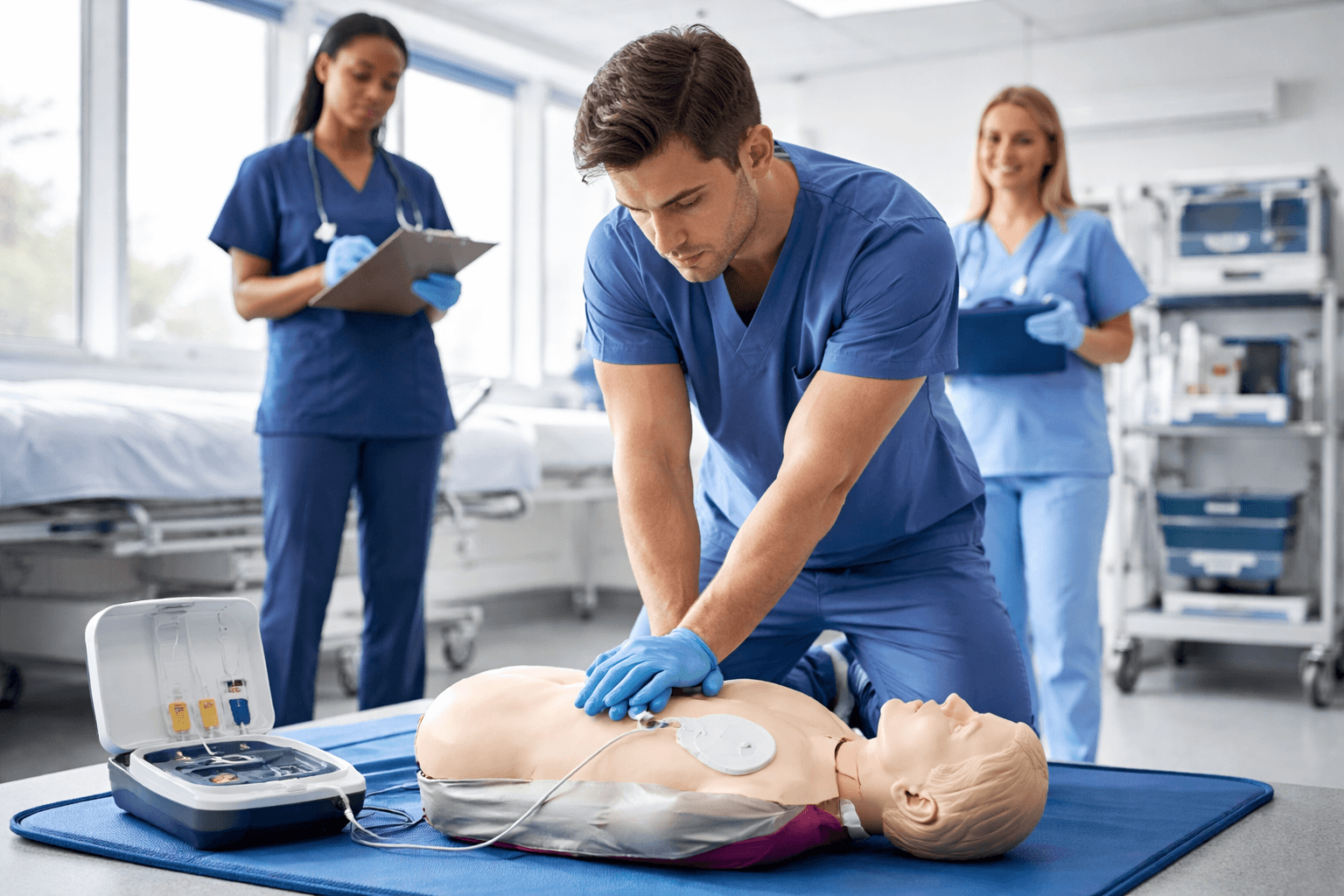 CPR Training in Midland and Hospital Skills Updates