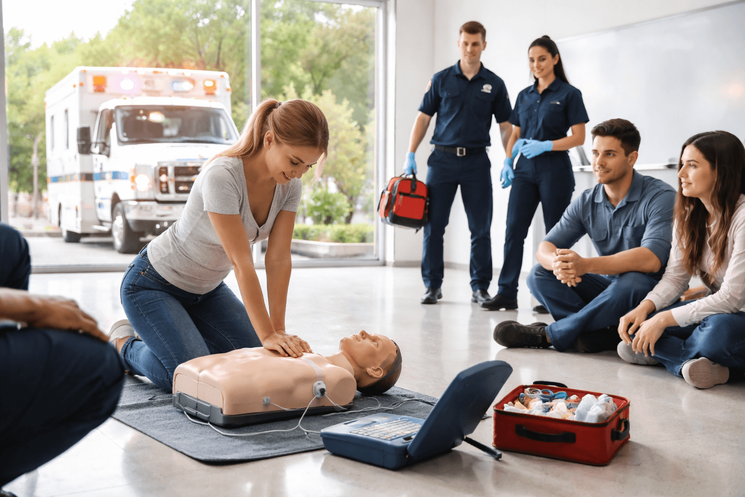 CPR Training in College Station After Local EMS Recognition