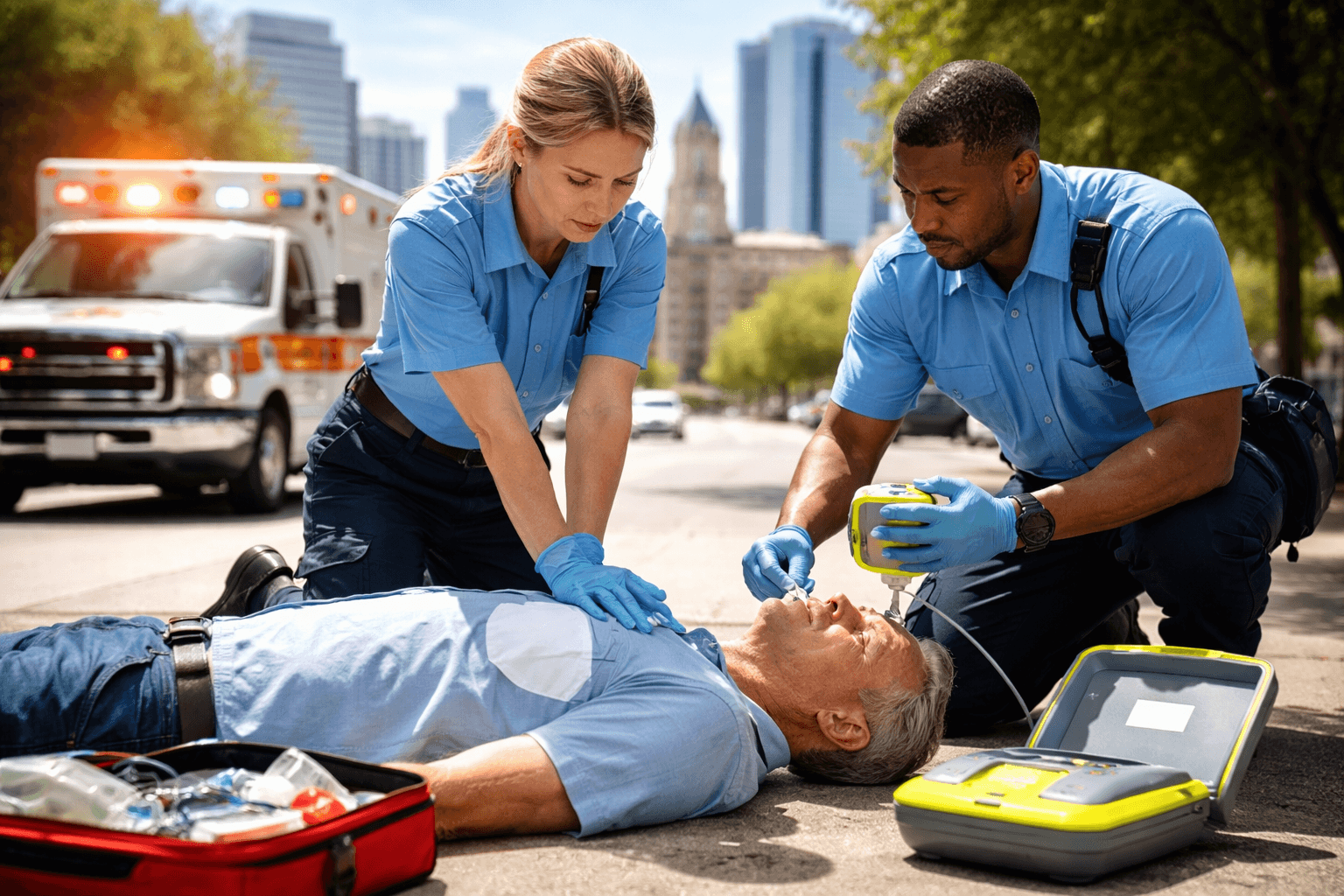 Fort Worth Cardiac Arrest Survival and CPR Response