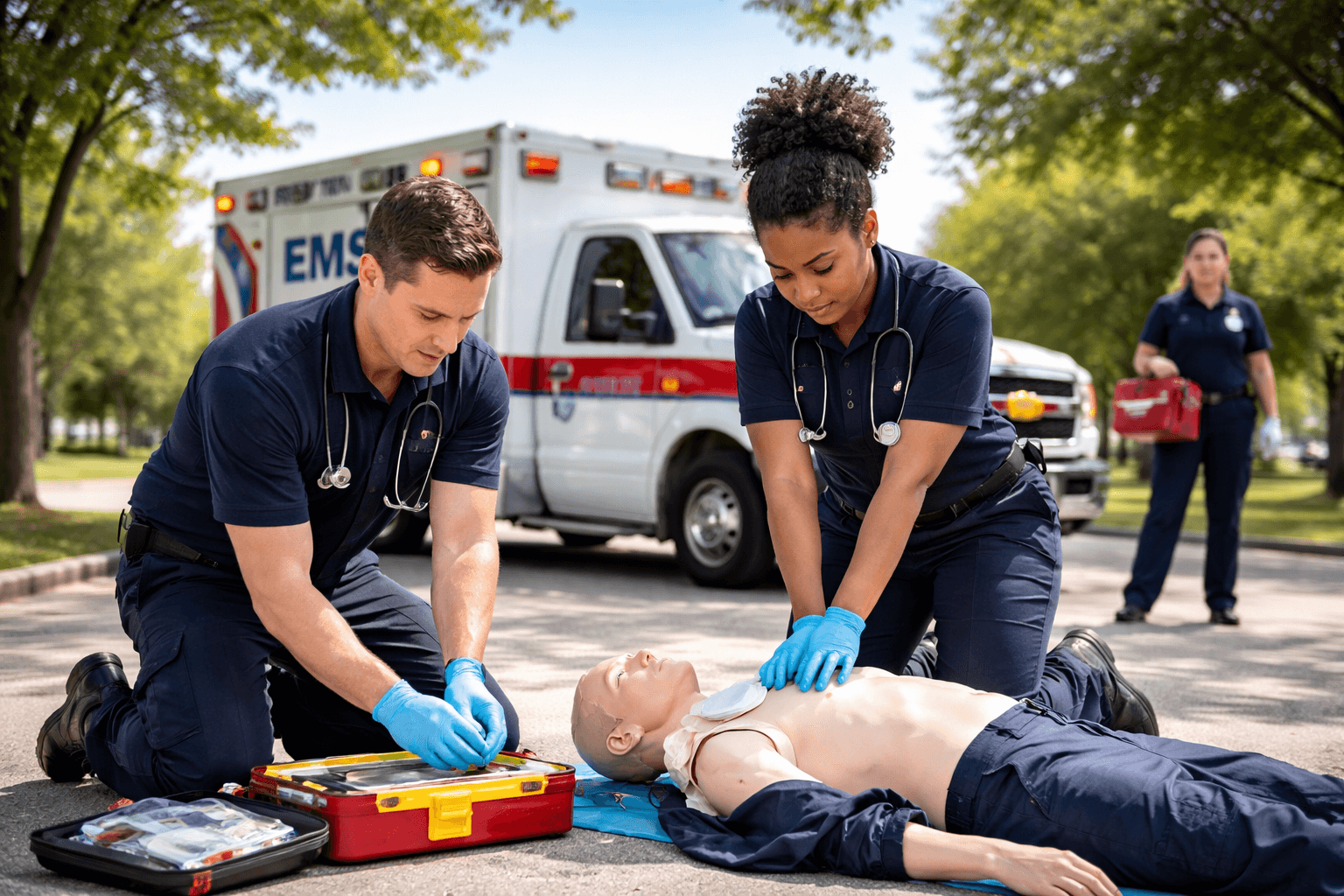 Bryan College Station EMS Recognition and CPR Readiness