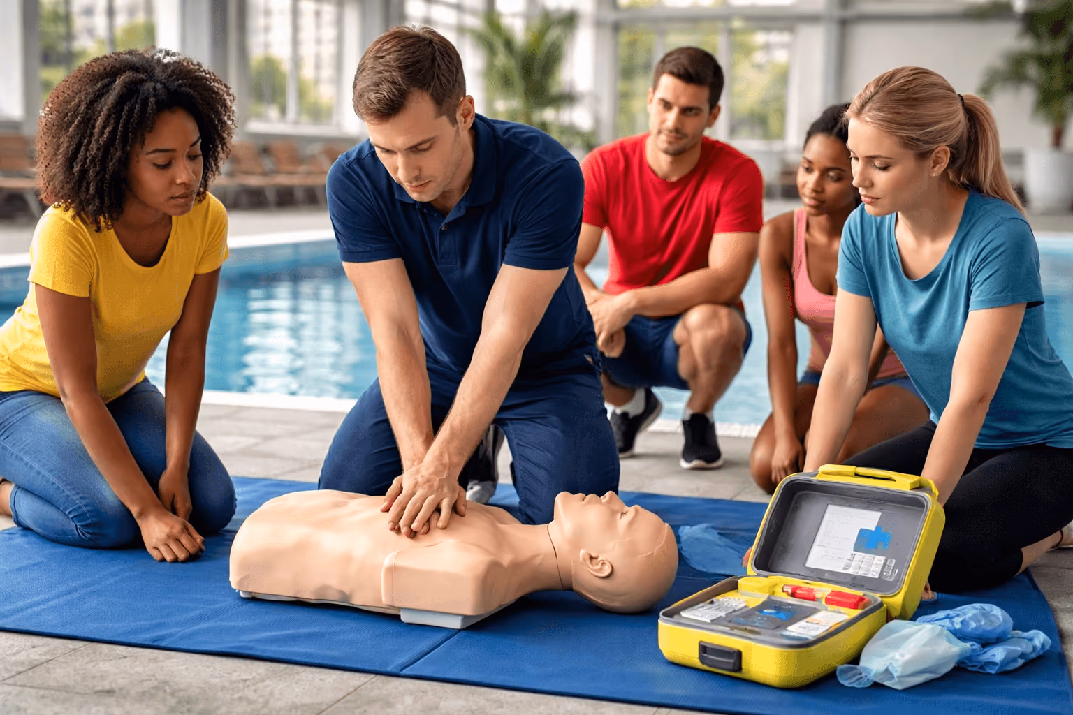 CPR Training in Westerville for Pool Emergency Readiness