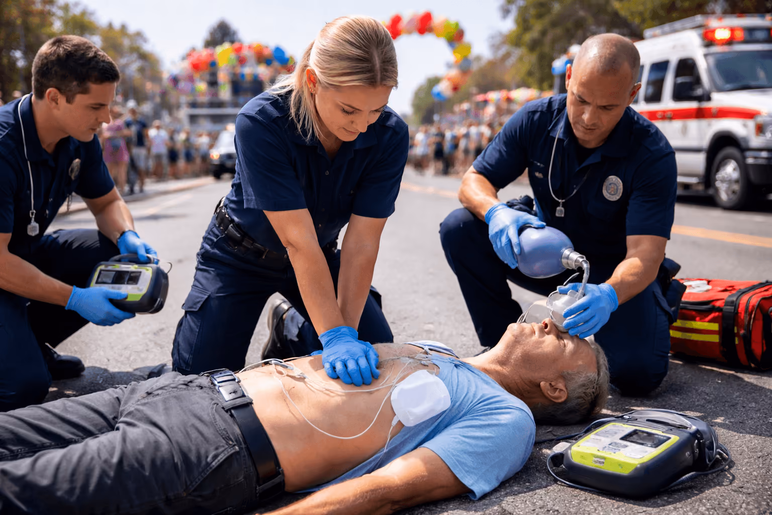 Corpus Christi CPR Response After Parade Collapse