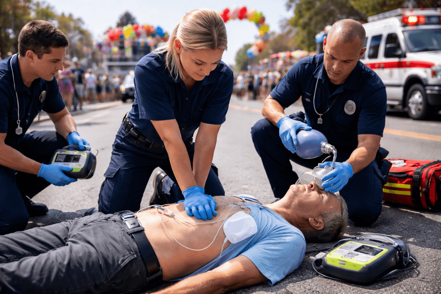 Corpus Christi CPR Response After Parade Collapse