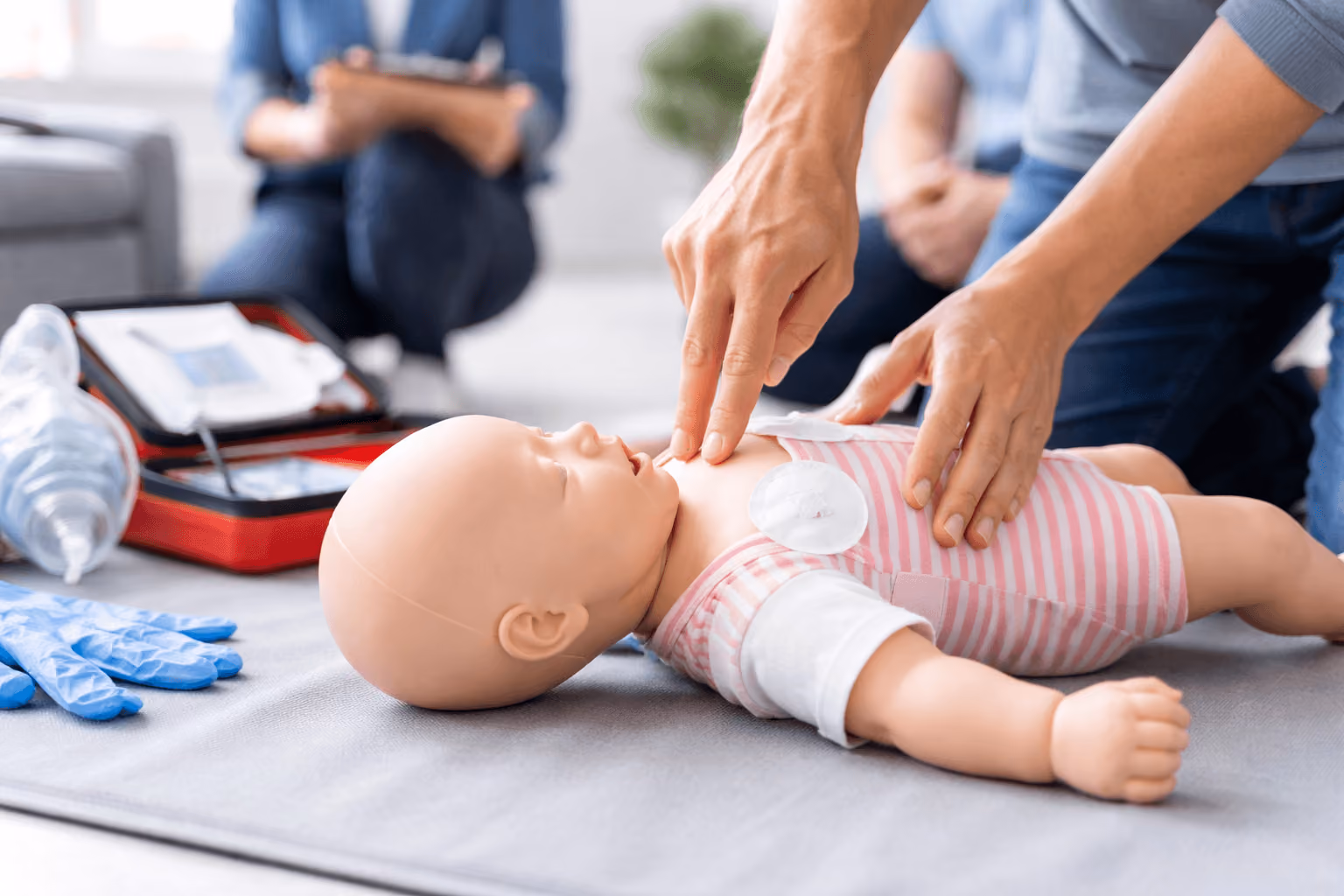 Infant CPR Technique in Delray Beach
