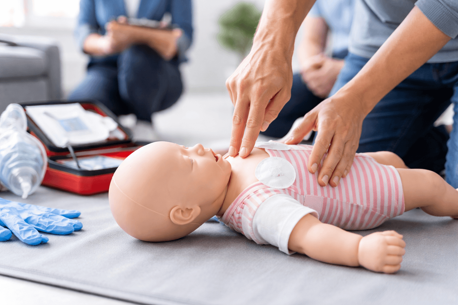 Infant CPR Technique in Delray Beach