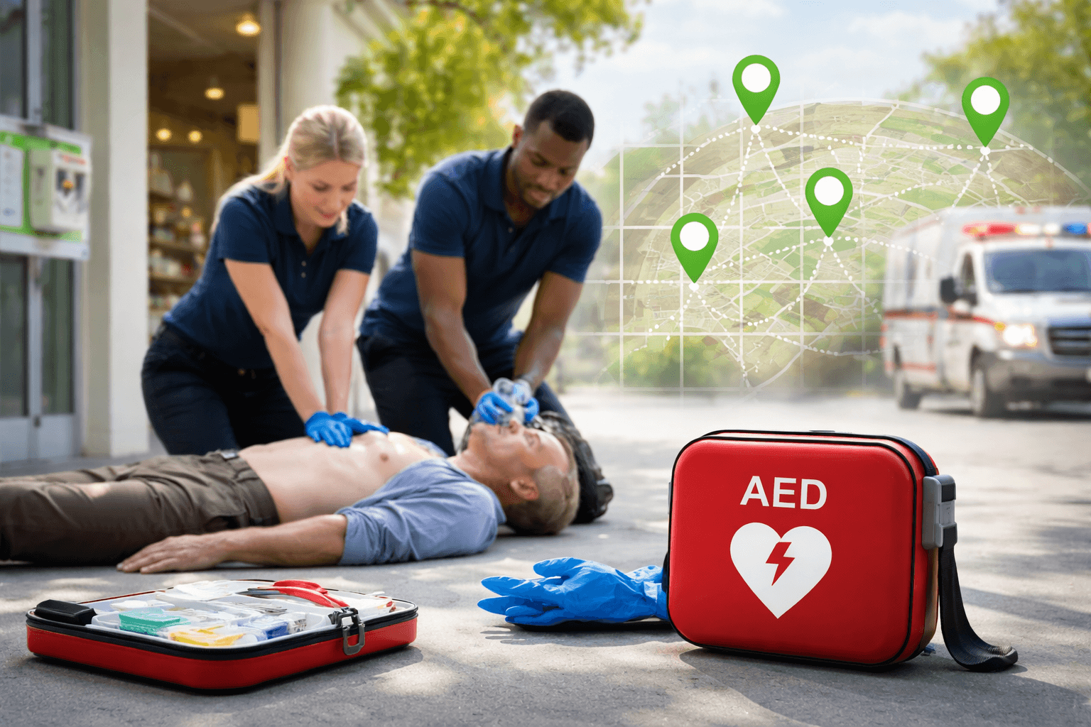 AED Network in Carrollton: Connected Response Trends