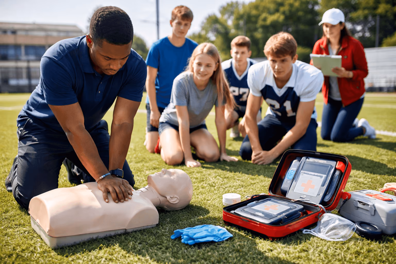 CPR in Midland: School Sports Response