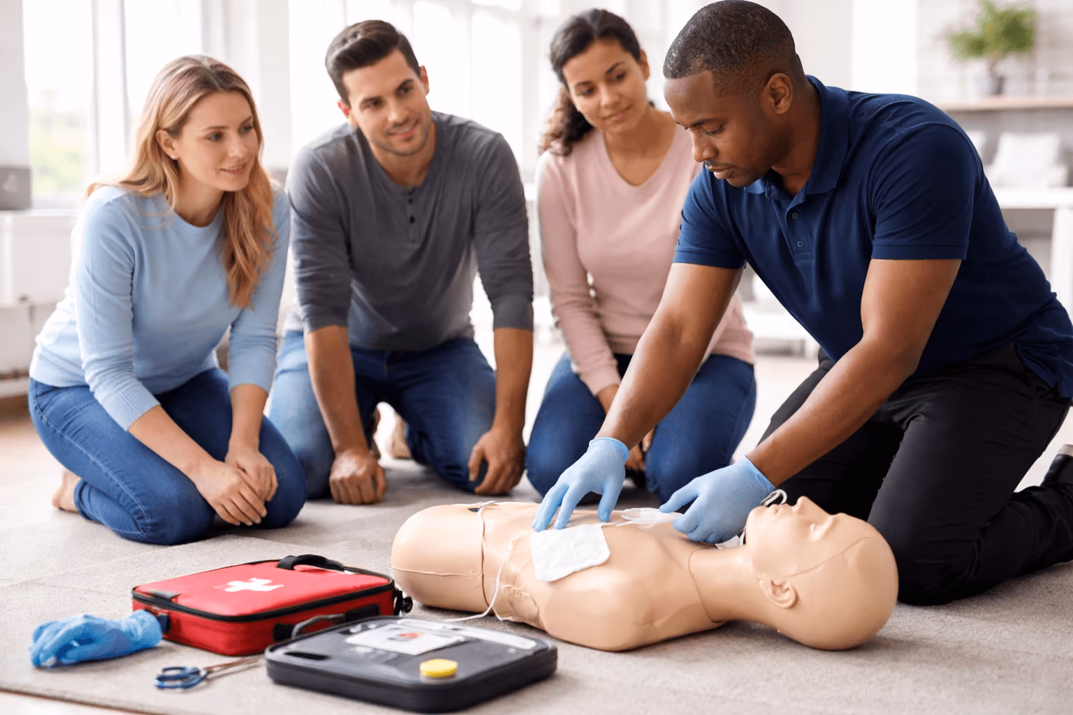 Heart Month CPR and AED Skills in Burke