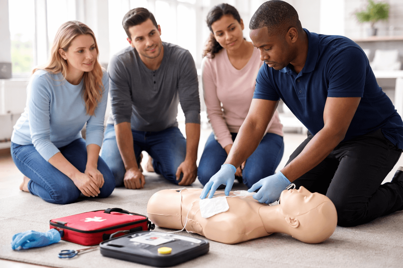 Heart Month CPR and AED Skills in Burke