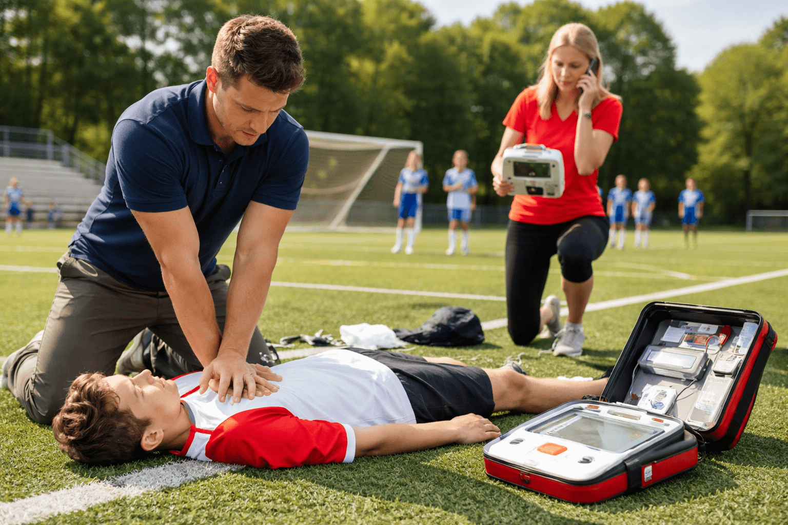 CPR in Westerville and Youth Sports Emergency Response