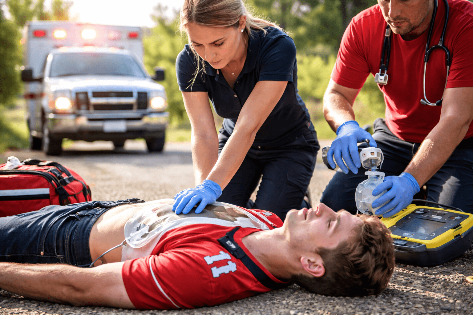 CPR and AED rescue in Midland: What this news teaches