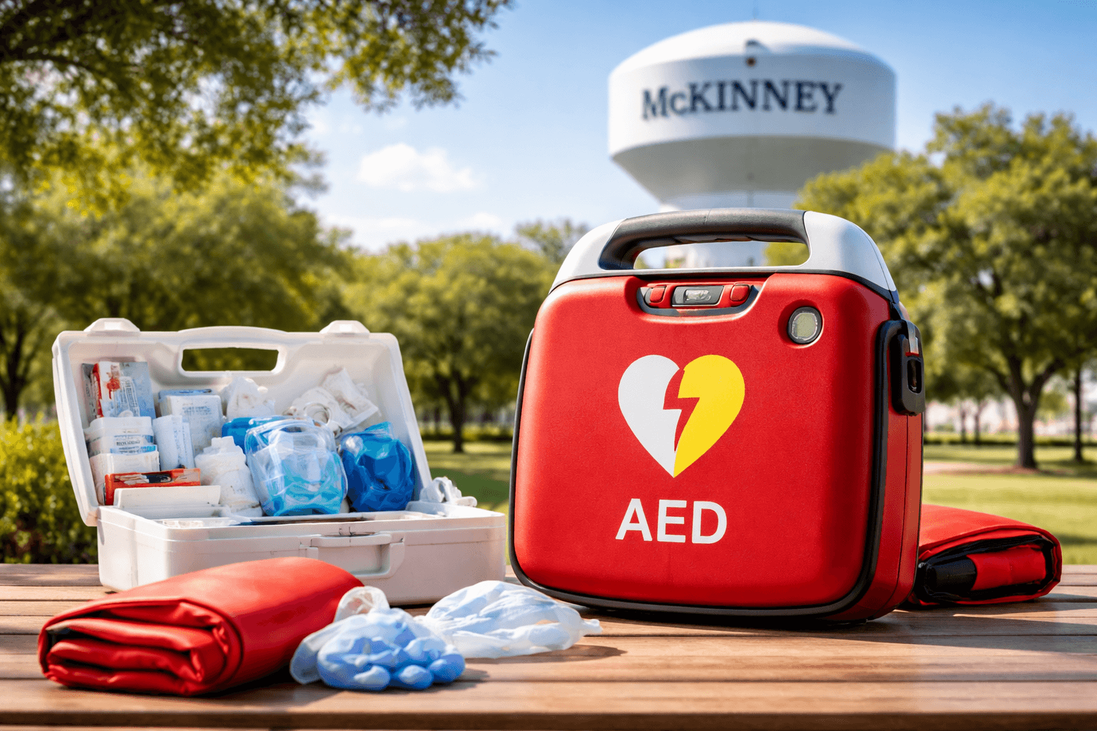 McKinney AED Distribution and CPR Readiness