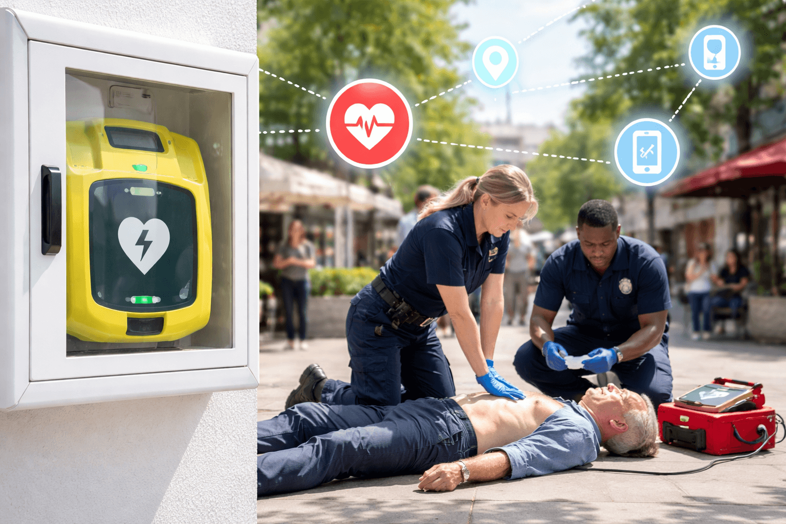 AED Carrollton: Portable Defibrillator Networks and Faster Response