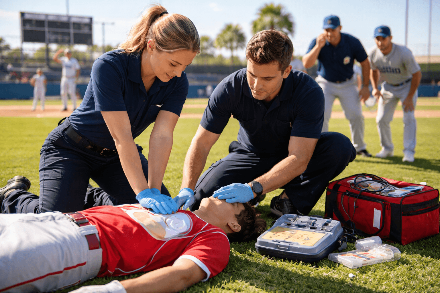 CPR in Corpus Christi: Baseball Field Response Lessons