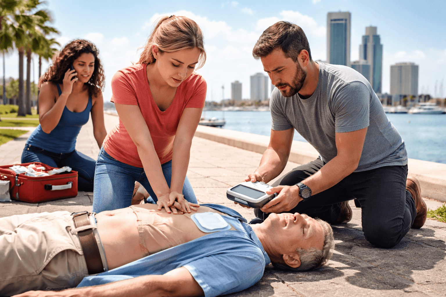 CPR in Corpus Christi After a Sudden Collapse